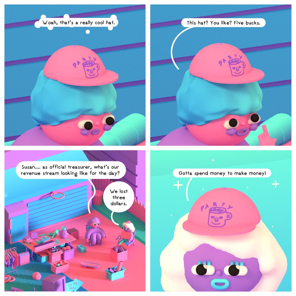 ‘Susan’s Yard Sale,’ Today’s Comic by Julian Glander