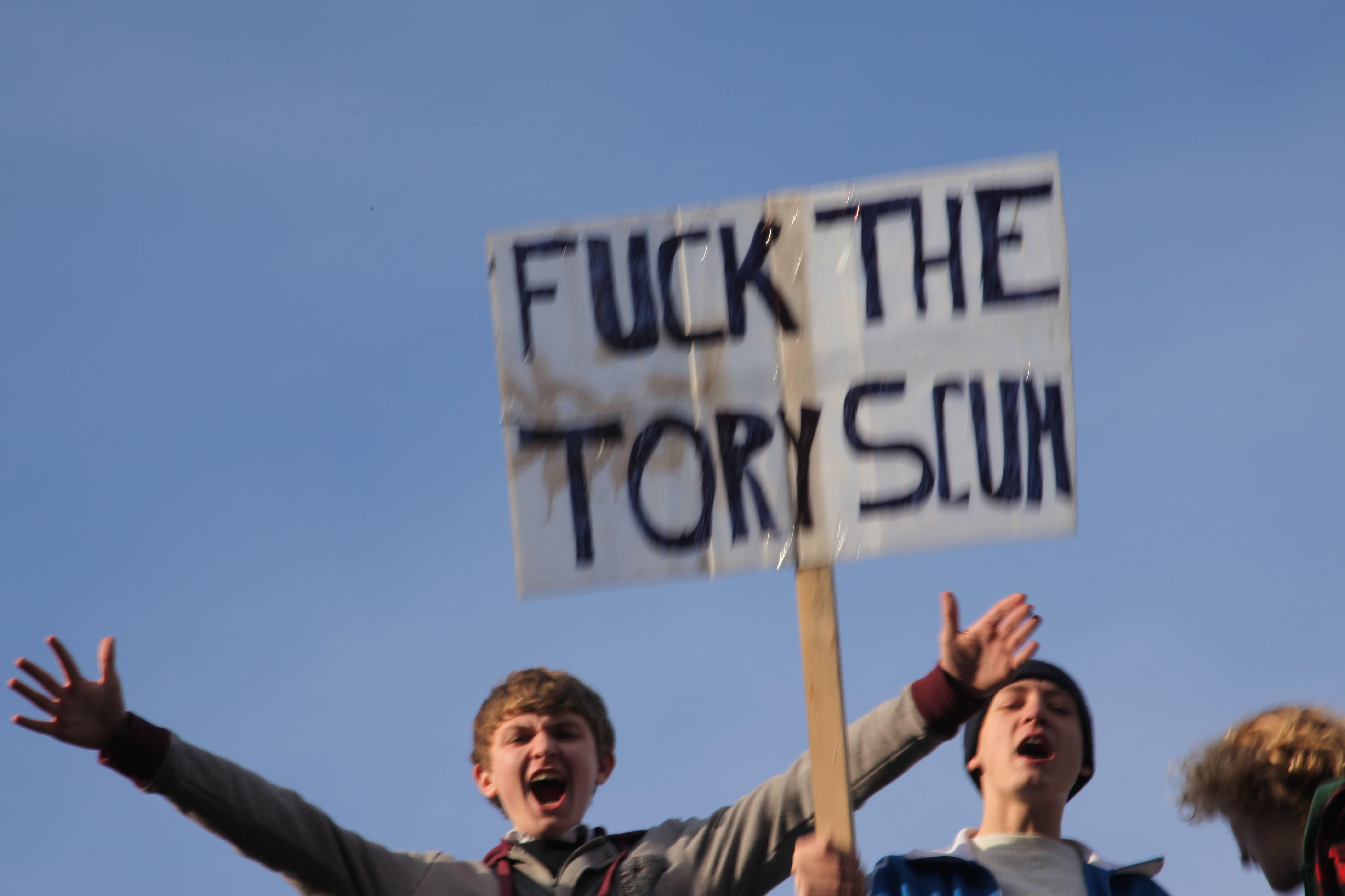 fuck tory scum