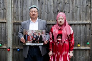 British Uighur Kerim Zair​ and his daughter Dil Kerim​ are both activists