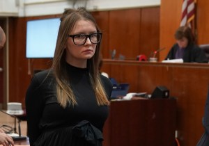 Fake German heiress Anna Sorokin is led away after being sentenced in Manhattan Supreme Court on May 9, 2019.