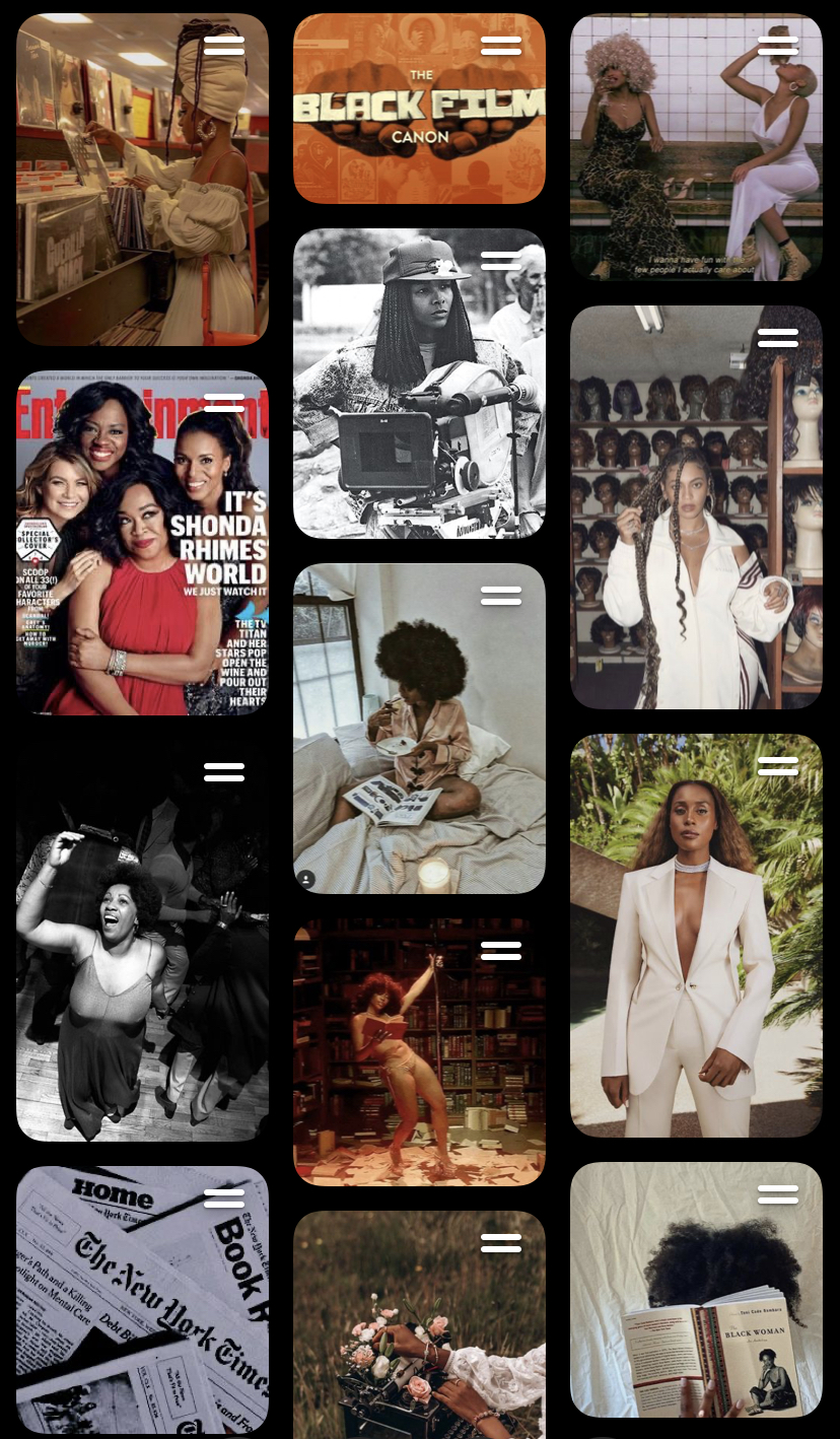 Here's my vision board