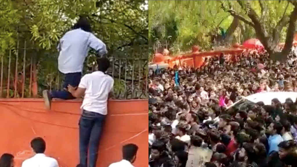 This Mob of Men Barged Into a Women’s College to Harass Its Students Again
