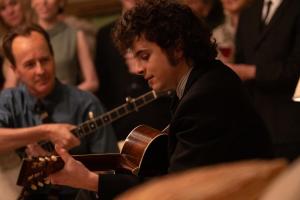 Is Timothée Chalamet Performing a Secret Bob Dylan set at Glastonbury?