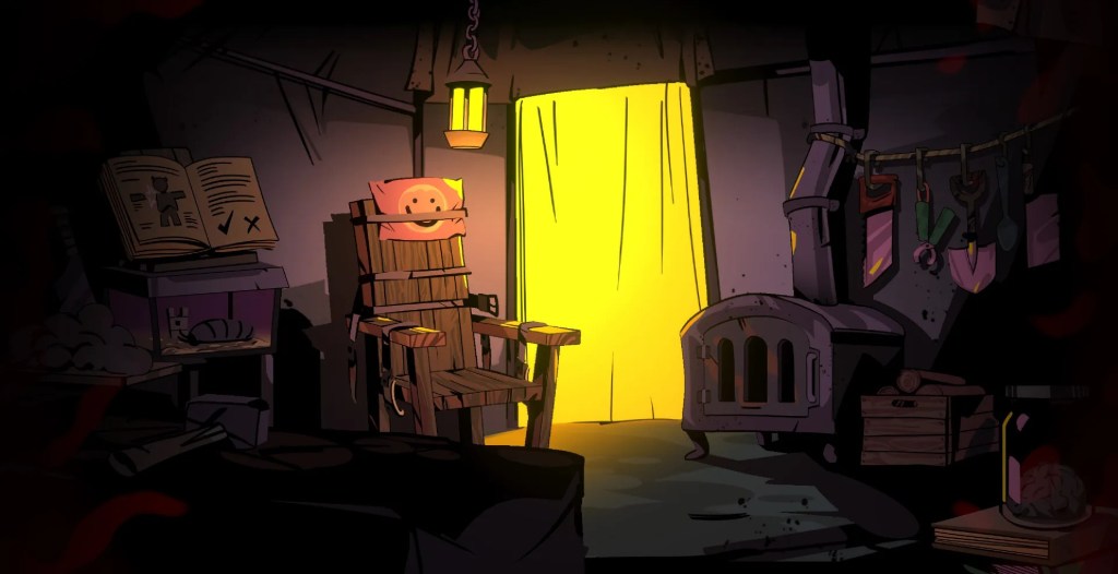 A look inside of Winnie's home in "Winnie's Hole", an upcoming puzzle/roguelike game