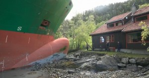 cargo-ship-crashes-into-mans-yard-after-crewman-allegedly-falls-asleep